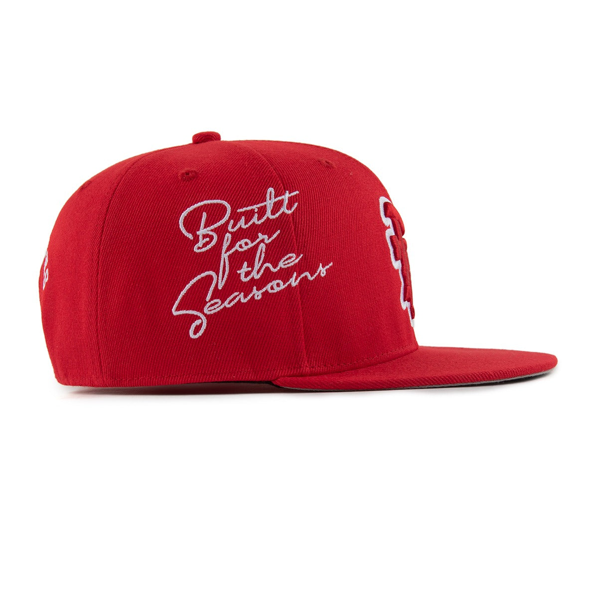 Built for the season cap (red)