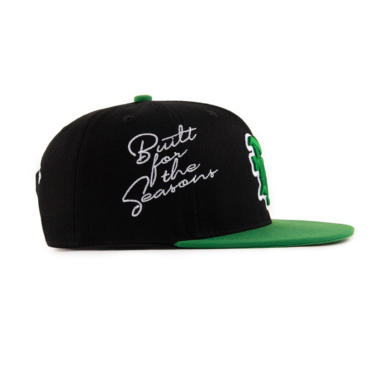 Built for the season cap ( green )